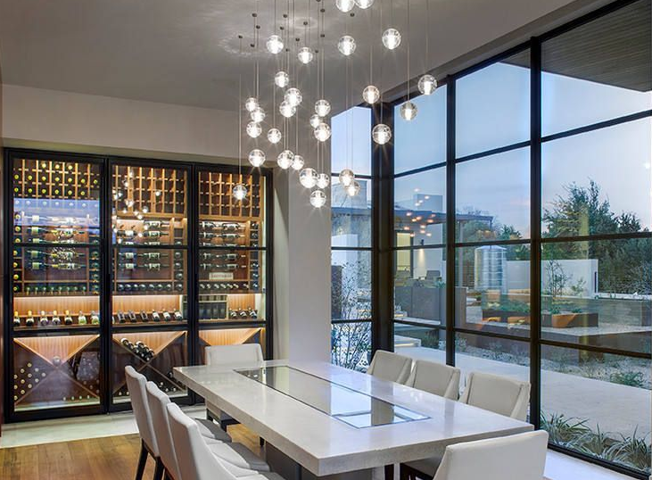 現(xiàn)代風格餐廳斷橋鋁固定窗